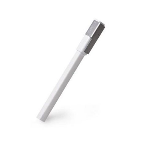 Ручка-роллер Moleskine CLASSIC PLUS (EW41WH07) 0.7мм прямоугол. белый черные чернила блистер