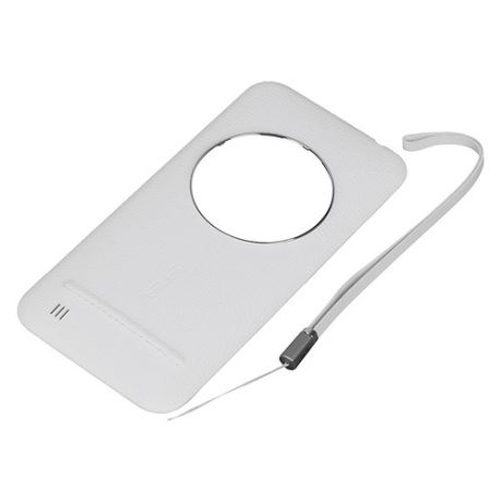 Чехол (флип-кейс) ASUS Leather Case, для Asus ZenFone ZX551ML, белый [90ac0100-bbc009]