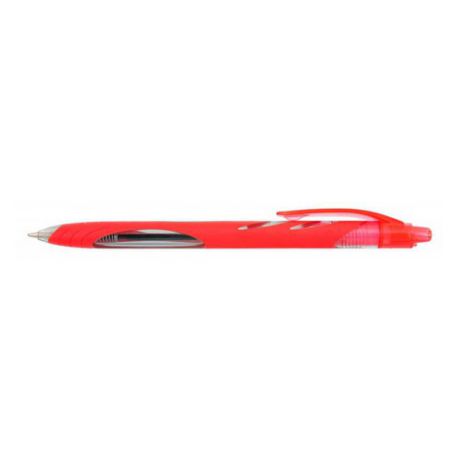 Ручка шариковая Zebra OLA (BP123-R) авт. 1мм резин. манжета красный 12 шт./кор.