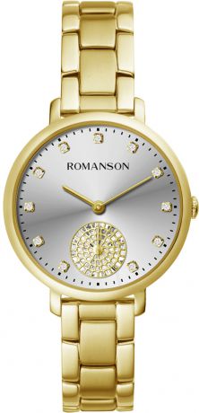 Женские часы Romanson RM9A14LLG(WH)