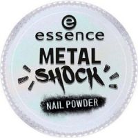 essence B-To-B Metal Shock Nail Powder - Эффектная пудра для ногтей, зеленый перламутр тон 06