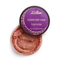 Zeitun - Пенящийся скраб для тела «Соблазн», с мускусом и розовыми цветами, 250 мл