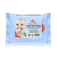 Mommy Care - Натуральные детские влажные салфетки для лица и носиков, 24 шт