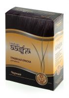 Aasha Herbals - Краска травяная для волос, Черный, 60 мл