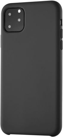 Клип-кейс uBear Silicone soft touch для Apple iPhone 11 Pro Max (черный)