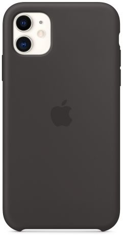 Клип-кейс Apple Silicone для iPhone 11 (черный)