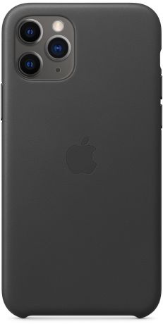 Клип-кейс Apple Leather для iPhone 11 Pro (черный)