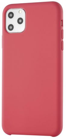 Клип-кейс uBear Silicone soft touch для Apple iPhone 11 Pro Max (красный)