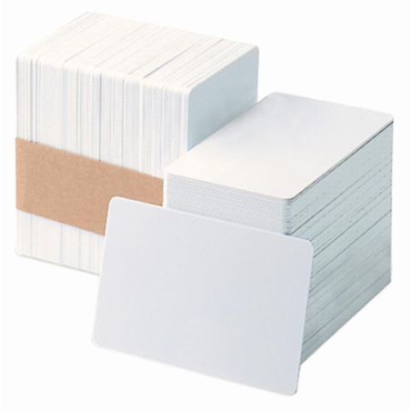 Пластиковые карты белого цвета 9006-793