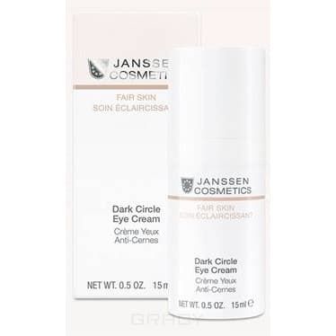 Janssen, Универсальный увлажняющий крем для глаз от темных кругов, отеков и морщин Dark Circle Eye Cream, 15 мл
