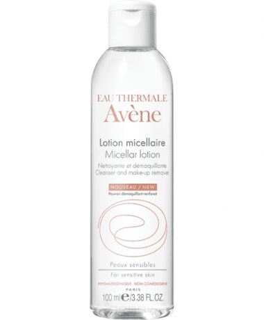 Avene, Мицеллярный лосьон для очищения кожи и удаления макияжа, 500 мл