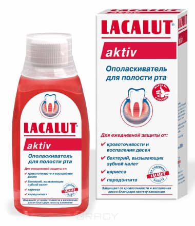 Lacalut, Ополаскиватель для полости рта Aktiv, 300 мл