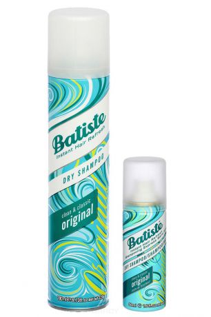 Batiste, Batiste Original сухой шампунь классический без отдушки Батист, 50 мл