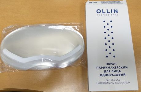 OLLIN Professional, Экран для лица одноразовый, 50 шт/уп