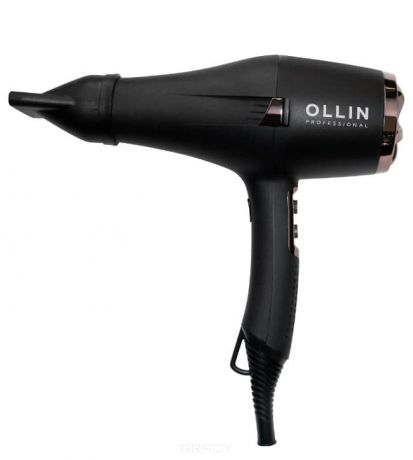 OLLIN Professional, Профессиональный фен для волос OL-7107, черный