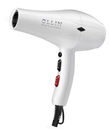OLLIN Professional, Профессиональный фен для волос OL-7130, белый