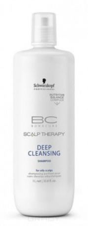 Schwarzkopf Professional, Глубоко очищающий шампунь Scalp Therapy Deep Cleansing, 1 л