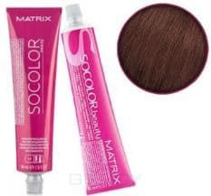 Matrix, Крем краска для волос SoColor.Beauty профессиональная, 90 мл (палитра 133 цветов) 4MR шатен мокка красный