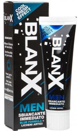 Blanx, Отбеливающая паста для мужчин For Men Бланкс, 75 мл