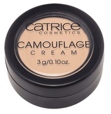 Catrice, Маскирующее средство Camouflage Cream, 14 г (5 оттенов), 3 г, тон 020, светло-бежевый, Light Beige