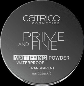 Catrice, Пудра компактная, матирующая, влагостойкая Prime And Fine Mattifying Powder Waterproof, 9 г