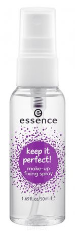 Essence, Фиксатор макияжа Keep It Perfect! Make-Up Fixing Spray, 50 мл