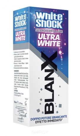 Blanx, White Shock Зубная паста Ultra White Бланкс, 50 мл