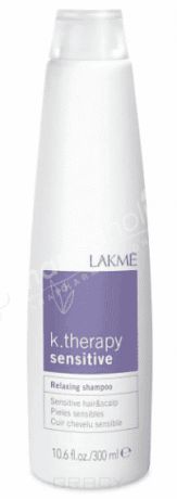 Lakme, Шампунь успокаивающий для чувствительной кожи головы и волос K.Therapy Sensitive Relaxing Shampoo, 1 л