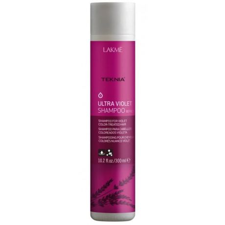 Lakme, Фиолетовый шампунь для блондинок Teknia Ultra violet shampoo refresh, 1 л