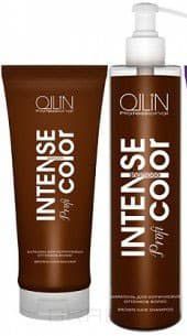OLLIN Professional, Набор для тонирования для коричневых оттенков волос (шампунь + кондиционер), 250/200 мл