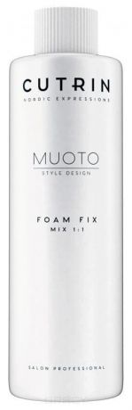 Cutrin, Нейтрализатор пенный для нормальных или трудно поддающихся завивке волос Muoto Perm FOAM FIX, 1 л