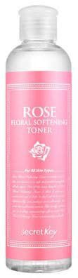 Secret Key, Rose Floral Softening Toner Смягчающий тоник для лица с розовой водой, 248