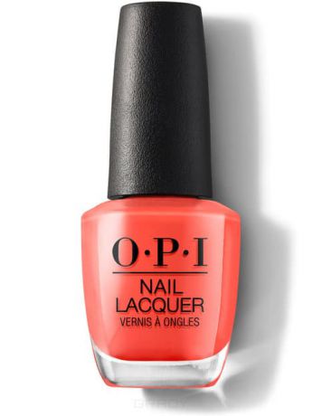OPI, Лак для ногтей Nail Lacquer, 15 мл (221 цвет) Living On The Bula-Vard! / Classics