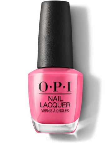 OPI, Лак для ногтей Nail Lacquer, 15 мл (221 цвет) Hotter Than You Pink / Classics
