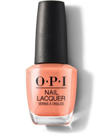 OPI, Лак для ногтей Nail Lacquer, 15 мл (221 цвет) Freedom Of Peach / Classics