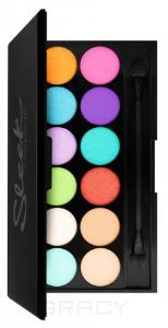 Sleek MakeUp, Тени для век в палетке Eyeshadow Palette I-Divine, 12 тонов (13 видов) тон Snapshot 732