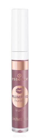 Essence, Блеск для губ Plumping Nudes Lipgloss, 4.5 мл (7 тонов) №07, винный