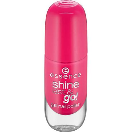 Essence, Лак для ногтей с эффектом геля Shine Last & Go, 8 мл (50 оттенков) №13, коралловый
