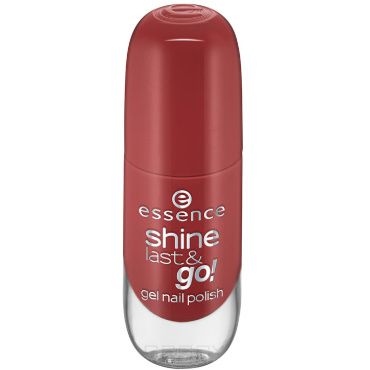 Essence, Лак для ногтей с эффектом геля Shine Last & Go, 8 мл (50 оттенков) №19, терракотовый