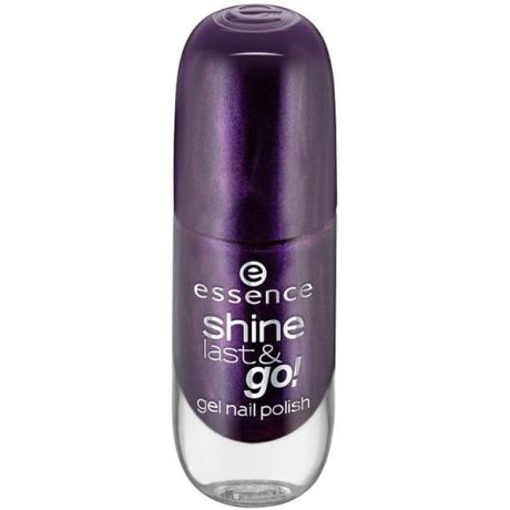 Essence, Лак для ногтей с эффектом геля Shine Last & Go, 8 мл (50 оттенков) №25, фиолетовый