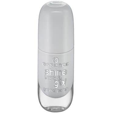 Essence, Лак для ногтей с эффектом геля Shine Last & Go, 8 мл (50 оттенков) №27, светло серый