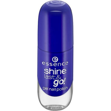 Essence, Лак для ногтей с эффектом геля Shine Last & Go, 8 мл (50 оттенков) №31, синий