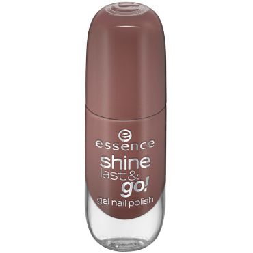 Essence, Лак для ногтей с эффектом геля Shine Last & Go, 8 мл (50 оттенков) №38, кофе