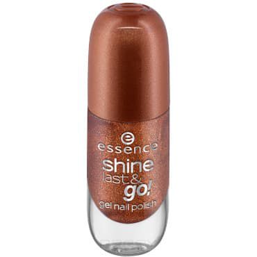 Essence, Лак для ногтей с эффектом геля Shine Last & Go, 8 мл (50 оттенков) №41, бронзовый