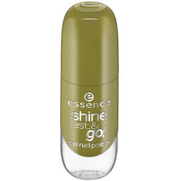 Essence, Лак для ногтей с эффектом геля Shine Last & Go, 8 мл (50 оттенков) №50, хаки