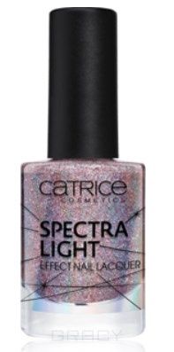Catrice, Лак для ногтей Spectra Light Effect Nail Lacquer (5 оттенков), 1 шт, 01 серебряный