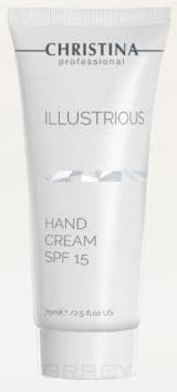 Illustrious Hand Cream SPF15 Защитный крем для рук SPF15 Кристина, 50 мл