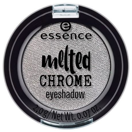 Essence, Тени для век Melted Chrome, 2 гр (6 тонов) №04, холодный серебряный