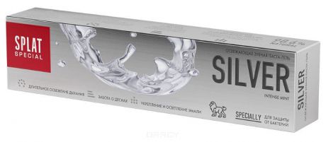 Splat, Зубная паста Special Silver, 75 мл