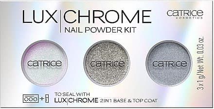 Набор пигментов для ногтей LuxChrome Nail Powder Kit (тон 01)